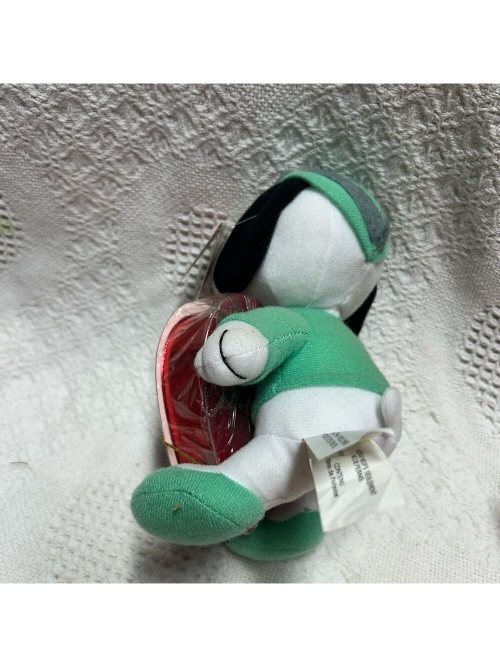 Whitmans Snoopy Doctor Nurse Scrubs Plush Valentines Day Heart - Picture 5 of 8